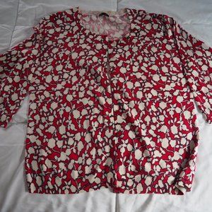 Talbots medium 3/4 sleeve cardigan